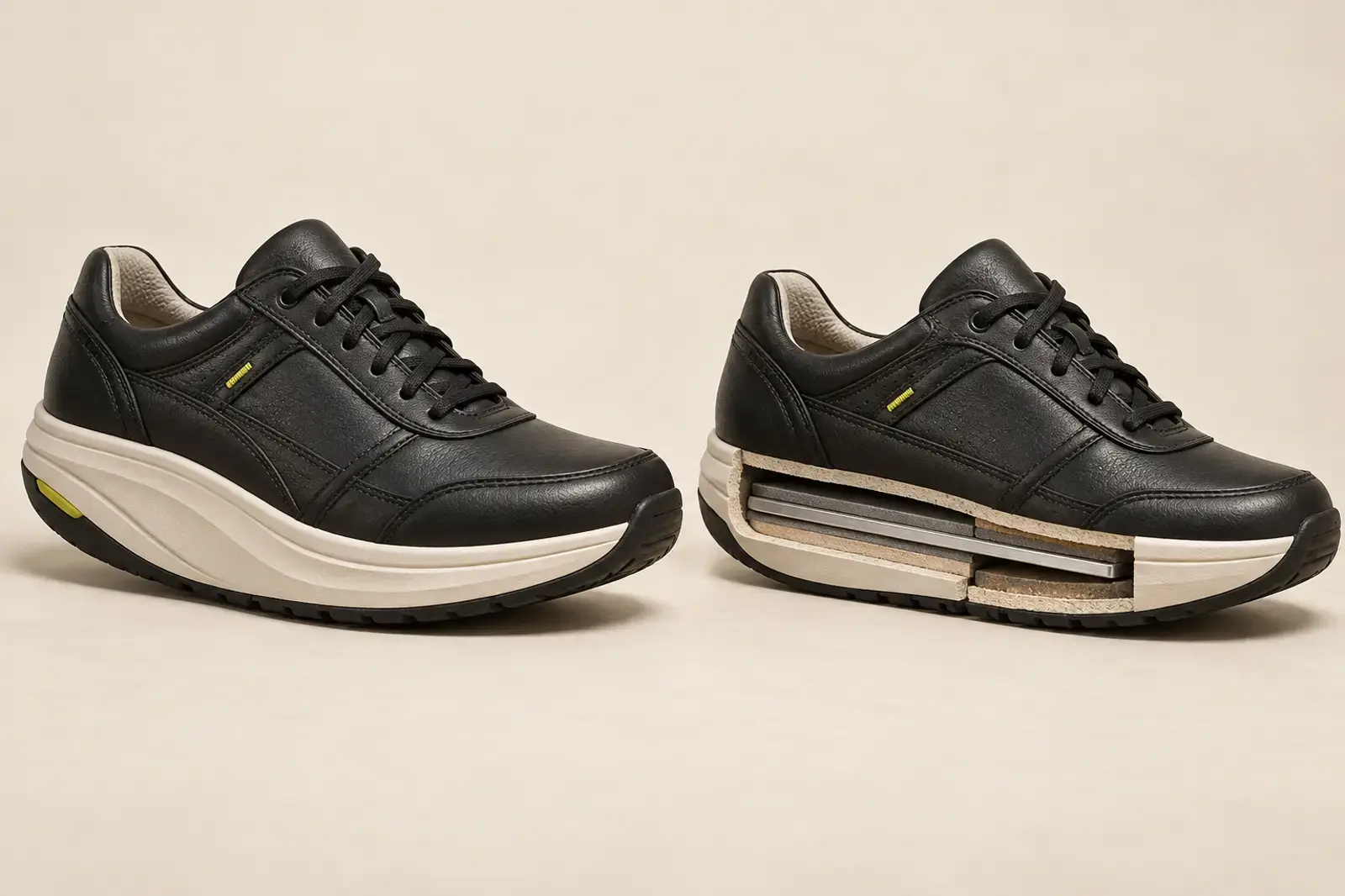 Abrollschuhe und steife Sohlen: Konstruktion und Grenzen