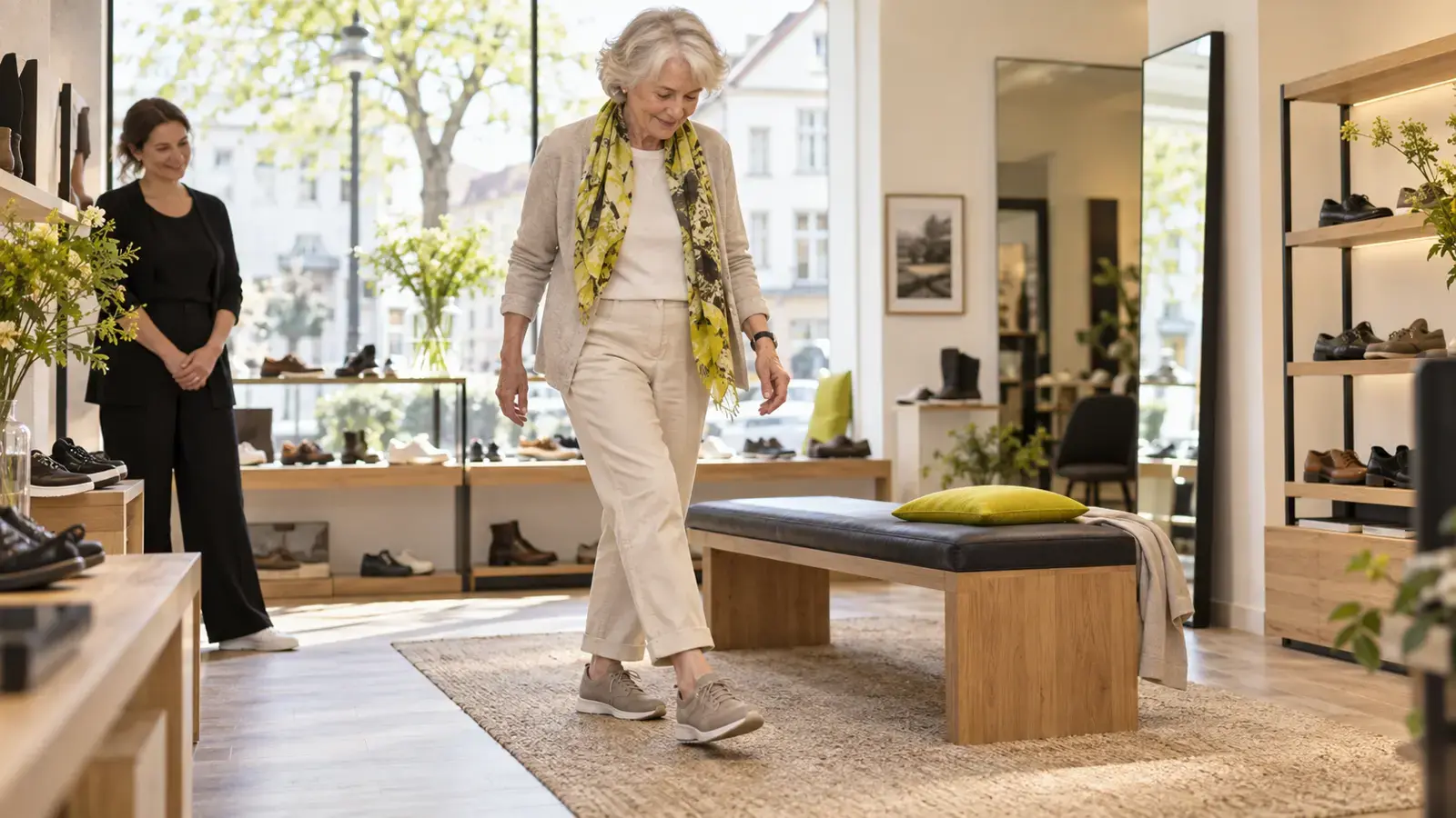 Schuhe bei Knie- und Sprunggelenksarthrose