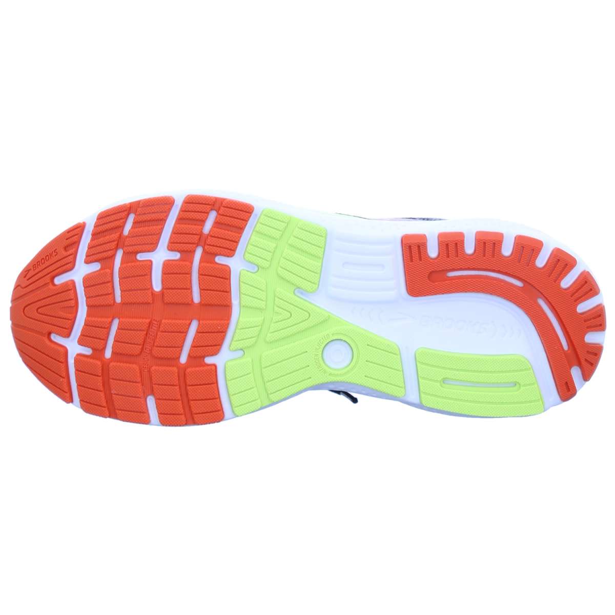 Ghost 16 GTX Men Brooks black/mandarin red/green