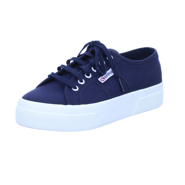 Platform Navy von Superga