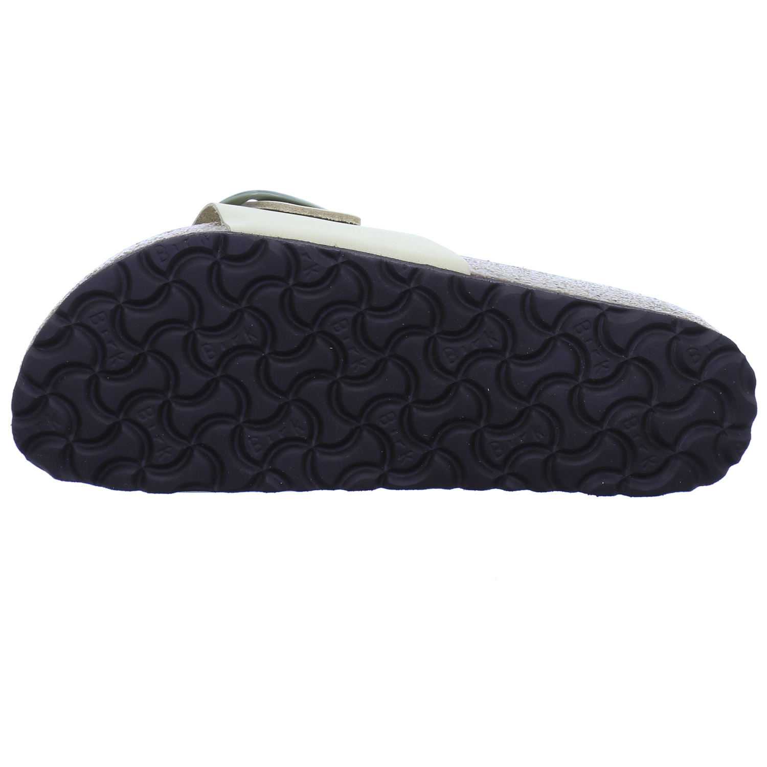 Madrid Big Buckle Schmal Birkenstock Almond