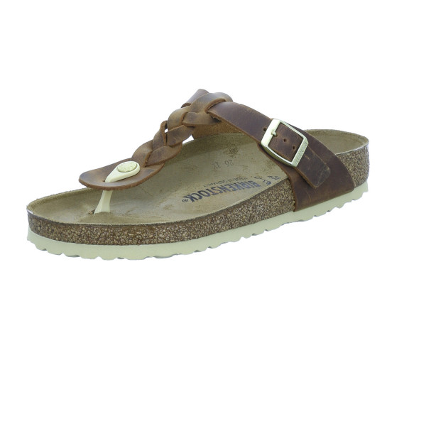 Gizeh Braided normal cognac von Birkenstock