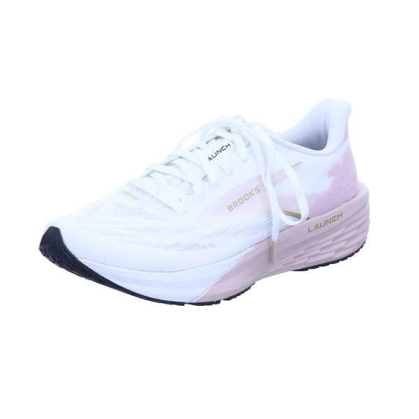 Launch 11 white/gold/pink von Brooks