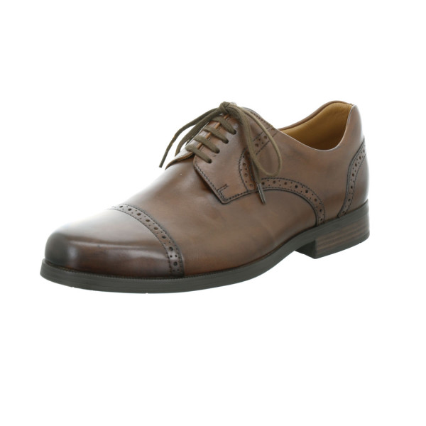Derby Semi Broque H cognac von Weber
