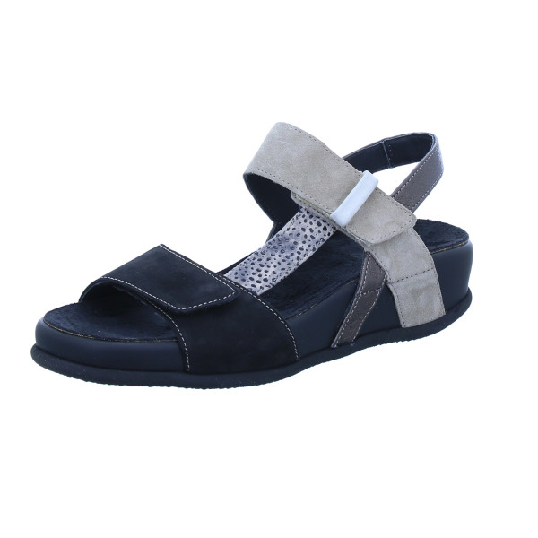 7418 schwarz/walnuss/smog/beige von Durea