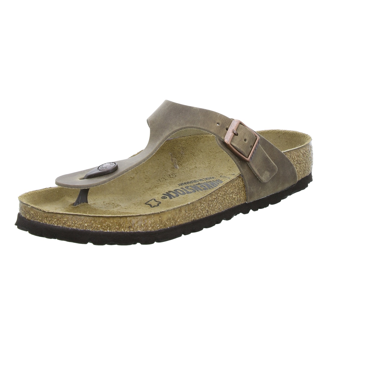 Gizeh normal Birkenstock tabacco brown Schockmann